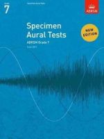 Abrsm - Specimen Aural Tests, Grade 7: new edition from 2011 - 9781848492547 - V9781848492547