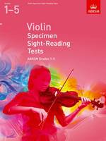 Sheet Music - Violin Specimen Sight-Reading Tests, ABRSM Grades 1-5: from 2012 - 9781848493469 - V9781848493469