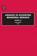 Vicky Arnold (Ed.) - Advances in Accounting Behavioral Research - 9781848557383 - V9781848557383
