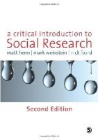 Matt Henn - Critical Introduction to Social Research - 9781848601796 - V9781848601796