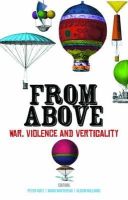 Peter Adey - From Above: War, Violence and Verticality - 9781849042994 - V9781849042994