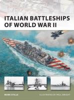 Mark Stille - Italian Battleships of World War II - 9781849083805 - V9781849083805