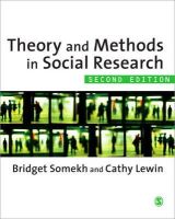 Bridget Somekh - Theory and Methods in Social Research - 9781849200158 - V9781849200158