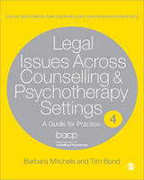 Barbara Mitchels - Legal Issues Across Counselling & Psychotherapy Settings: A Guide for Practice - 9781849206242 - V9781849206242