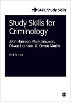 John Harrison - Study Skills for Criminology - 9781849207942 - V9781849207942
