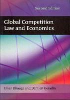 Einer Elhauge - Global Competition Law and Economics - 9781849460446 - V9781849460446