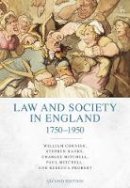 Professor William Cornish - Law and Society in England 1750-1950 - 9781849462730 - V9781849462730
