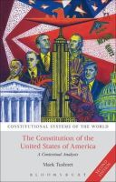 Professor Mark Tushnet - The Constitution of the United States of America: A Contextual Analysis - 9781849466042 - V9781849466042