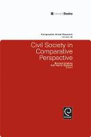 Bernard Enjolras - Civil Society in Comparative Perspective - 9781849506076 - V9781849506076