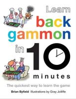 Brian Byfield - Learn Backgammon in 10 Minutes - 9781849940597 - V9781849940597
