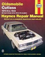 Haynes Publishing - Oldsmobile Cutlass 1974-88 Owner's Workshop Manual - 9781850106111 - V9781850106111