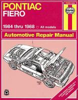 Haynes Publishing - Pontiac Fiero Automotive Repair Manual - 9781850106166 - V9781850106166