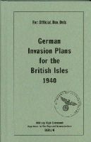 . Bodleian Lib - German Invasion Plans for the British Isles, 1940 - 9781851243563 - V9781851243563