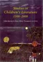  - Studies in Children's Literature,1500 - 2000 - 9781851828777 - KSS0005087