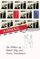Tomas Transtromer - Airmail: the Letters of Robert Bly and Tomas Transtromer - 9781852249953 - V9781852249953