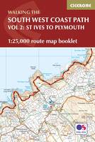 Paddy Dillon - The South West Coast Path Map Booklet - St Ives to Plymouth: 1:25,000 OS Route Mapping - 9781852849375 - V9781852849375