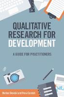 Morten Skovdal - Qualitative Research for Development: A Guide for Practitioners - 9781853398537 - V9781853398537