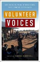 Duncan Mcnicholl (Ed.) - Volunteer Voices: Key insights from international development experiences - 9781853399435 - V9781853399435
