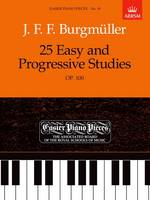 J. F. F Burgm Ller - 25 Easy and Progressive Studies, Op. 100 - 9781854722485 - V9781854722485