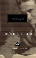 F. Scott Fitzgerald - This Side of Paradise - 9781857152272 - V9781857152272