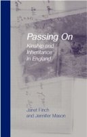 Finch, Professor Janet V.; Mason, Jennifer - Passing on - 9781857282771 - V9781857282771