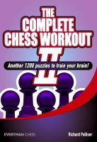 Richard Palliser - The Complete Chess Workout - 9781857449853 - V9781857449853