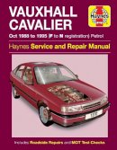 Haynes Publishing - Vauxhall Cavalier ('88 to October '95) Petrol Service and Repair Manual - 9781859600887 - V9781859600887