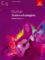 Abrsm - Guitar Scales and Arpeggios, Grades 1-5 - 9781860967429 - V9781860967429