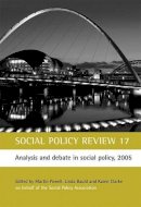 Powell,bauld,clarke - Social Policy Review 17 - 9781861346704 - V9781861346704