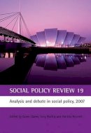 Karen (Ed) Clarke - Social Policy Review 19 - 9781861349415 - V9781861349415