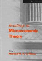 Manfredi La Manna - Readings in Microeconomics - 9781861524492 - KT00002390