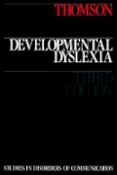 Michael Thomson - Developmental Dyslexia - 9781870332705 - V9781870332705