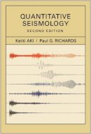Paul G. Richards Keeiti Aki - Quantitative Seismology - 9781891389634 - V9781891389634