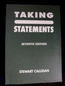 Stewart Calligan - Taking Statements - 9781903639238 - V9781903639238
