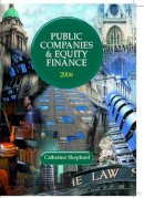 Catherine Shephard - Public Companies and Equity Finance 2005/2006 (Lpc) - 9781905391103 - 9781905391103