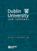 Doyle Oran - Dublin University Law Journal: Volume 36 - 9781905536610 - V9781905536610