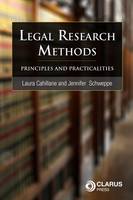 Cahillane  Laura - Legal Research Methods: Principles and Practicalities - 9781905536764 - V9781905536764