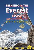 Jamie Mcguinness - Trekking in the Everest Region: Practical Guide with 27 Detailed Route Maps & 52 Village Plans, Includes Kathmandu City Guide (Trailblazer Guide) (Trailblazer Trekking Guide) - 9781905864812 - V9781905864812