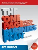 Jane Horan - The One Page Business Plan - 9781906465315 - V9781906465315