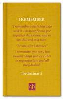 Joe Brainard - I Remember - 9781907903571 - V9781907903571