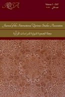 . Ed(S): Pregill, Michael E.; De Gifis, Vanessa - Journal of the International Qur'anic Studies Association - 9781937040727 - V9781937040727