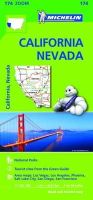 Michelin - California Nevada Zoom Map 174 (Michelin Zoom Maps) - 9782067190511 - V9782067190511