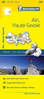 Michelin - Michelin FRANCE: Ain, Haute-Savoie Map 328 (Maps/Local (Michelin)) - 9782067210455 - V9782067210455