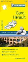 Michelin Travel & Lifestyle - Michelin FRANCE: Gard, Hérault Map 339 (Maps/Local (Michelin)) - 9782067210660 - V9782067210660