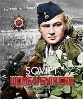 Youri Obraztsov - Soviet Women Snipers: of the Second World War - 9782352503880 - V9782352503880