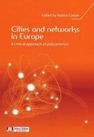 Cattan Nadine - Cities and Networks in Europe - 9782742006779 - V9782742006779