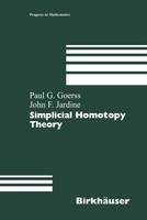 Paul G. Goerss - Simplicial Homotopy Theory - 9783034897372 - V9783034897372