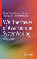 Eduard Cerny - SVA: The Power of Assertions in SystemVerilog - 9783319071381 - V9783319071381