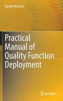 Maritan, Davide - Practical Manual of Quality Function Deployment - 9783319085203 - V9783319085203