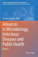Donelli - Advances in Microbiology, Infectious Diseases and Public Health: Volume 1 - 9783319263199 - V9783319263199